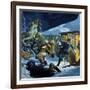 Death of Chief Sitting Bull-Severino Baraldi-Framed Giclee Print