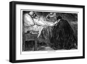 Death of Christopher Columbus, 1506-null-Framed Giclee Print