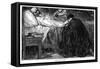 Death of Christopher Columbus, 1506-null-Framed Stretched Canvas