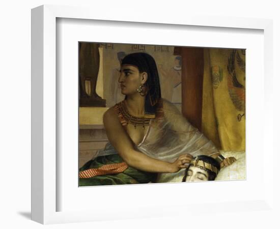 Death of Cleopatra, Detail-Jean Andre Rixens-Framed Giclee Print