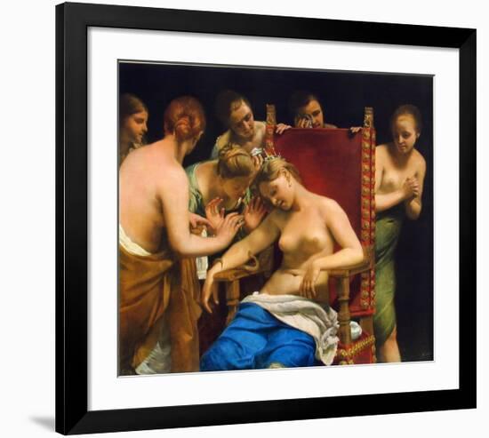 Death of Cleopatra-Guido Cagnacci-Framed Collectable Print