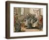 Death of Columbus-Spanish School-Framed Giclee Print