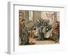 Death of Columbus-Spanish School-Framed Giclee Print