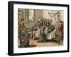 Death of Columbus-Spanish School-Framed Giclee Print