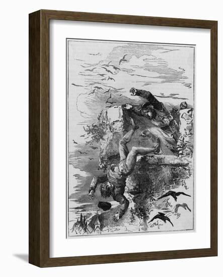 Death of Conan-null-Framed Art Print