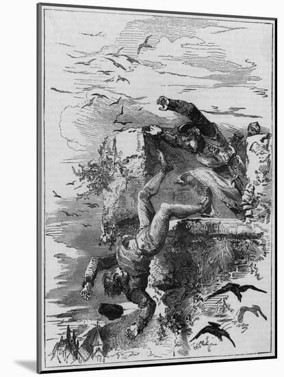 Death of Conan-null-Mounted Art Print