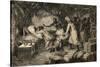 Death of David Livingstone (1813-1873)-null-Stretched Canvas