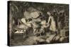 Death of David Livingstone (1813-1873)-null-Stretched Canvas
