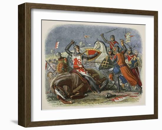 Death of De Montfort-James William Edmund Doyle-Framed Giclee Print