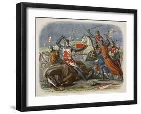 Death of De Montfort-James William Edmund Doyle-Framed Giclee Print