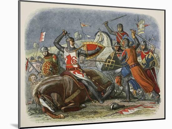 Death of De Montfort-James William Edmund Doyle-Mounted Giclee Print