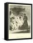 Death of Don Quixote-Sir John Gilbert-Framed Stretched Canvas