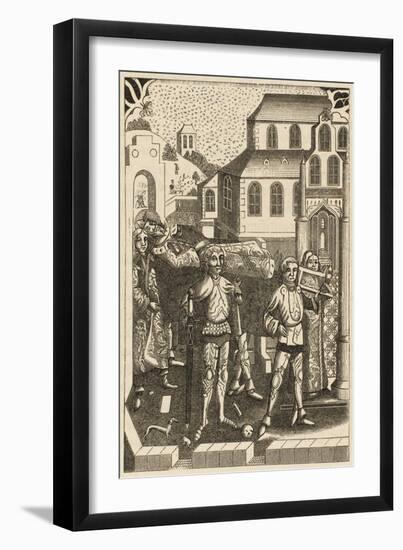 Death of Eric IX-null-Framed Art Print