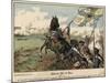 Death of Field Marshal Von Schwerin at the Battle of Prague-Richard Knoetel-Mounted Giclee Print