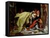 Death of Francesca Da Rimini and Paolo Malatesta, 1870-Alexandre Cabanel-Framed Stretched Canvas