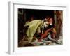 Death of Francesca Da Rimini and Paolo Malatesta, 1870-Alexandre Cabanel-Framed Giclee Print