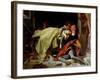 Death of Francesca Da Rimini and Paolo Malatesta, 1870-Alexandre Cabanel-Framed Giclee Print