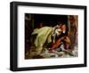 Death of Francesca Da Rimini and Paolo Malatesta, 1870-Alexandre Cabanel-Framed Giclee Print