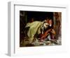 Death of Francesca Da Rimini and Paolo Malatesta, 1870-Alexandre Cabanel-Framed Giclee Print