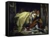 Death of Francesca de Rimini and Paolo Malatesta-Alexandre Cabanel-Framed Stretched Canvas