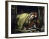 Death of Francesca de Rimini and Paolo Malatesta-Alexandre Cabanel-Framed Giclee Print