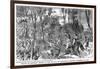 Death of General Brock at the Battle of Queenston Heights, October 13th, 1812-null-Framed Giclee Print