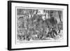 Death of General Brock at the Battle of Queenston Heights, October 13th, 1812-null-Framed Giclee Print