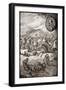 Death of General George Armstrong Custer and Soldiers of the 7th Cavalry at the Battle of Little…-null-Framed Giclee Print