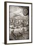 Death of General George Armstrong Custer and Soldiers of the 7th Cavalry at the Battle of Little…-null-Framed Giclee Print