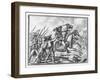 Death of General Joubert at the Battle of Novi, 1799-L.f. Labrousse-Framed Giclee Print