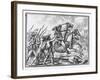 Death of General Joubert at the Battle of Novi, 1799-L.f. Labrousse-Framed Giclee Print