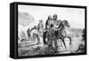 Death of General Marceau, 21st September 1796 (1882-188)-Charaire et fils-Framed Stretched Canvas
