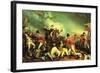 Death of General Mercer at the Battle of Princeton Against the Hessians-John Trumbull-Framed Art Print