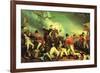 Death of General Mercer at the Battle of Princeton Against the Hessians-John Trumbull-Framed Premium Giclee Print