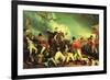 Death of General Mercer at the Battle of Princeton Against the Hessians-John Trumbull-Framed Premium Giclee Print