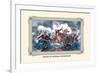 Death of General Packenham-J. Downes-Framed Art Print