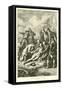 Death of General Wolfe, 1759-null-Framed Stretched Canvas