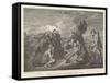 Death of General Wolfe before Quebec in 1759-Benjamin West-Framed Stretched Canvas