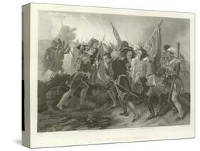 Death of General Wolfe-Benjamin West-Stretched Canvas