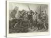 Death of General Wolfe-Benjamin West-Stretched Canvas