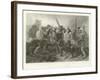 Death of General Wolfe-Benjamin West-Framed Giclee Print