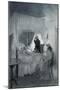 Death of George Washington-Howard Pyle-Mounted Giclee Print