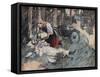 Death of Grand Duke George Alexandrovich-Stefano Bianchetti-Framed Stretched Canvas