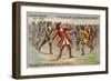 Death of Gustavus Adolphus, King of Sweden, at the Battle of Lutzen-null-Framed Giclee Print