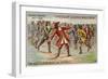 Death of Gustavus Adolphus, King of Sweden, at the Battle of Lutzen-null-Framed Giclee Print