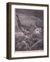 Death of Harold at the Battle of Hastings Ad 1066-Edward Frederick Brewtnall-Framed Giclee Print