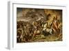 Death of Hector and Triumph of Achilles, 1815, Ceiling, Mars Salon-Antonio Calliani-Framed Giclee Print