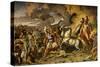 Death of Hector and Triumph of Achilles, 1815, Ceiling, Mars Salon-Antonio Calliani-Stretched Canvas