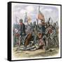 Death of Henry Percy (Harry Hotspu) at the Battle of Shrewsbury, 21 July 1403-null-Framed Stretched Canvas