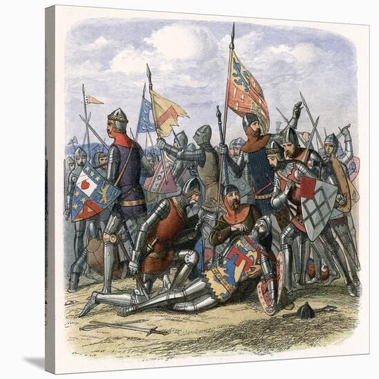 Death of Henry Percy (Harry Hotspu) at the Battle of Shrewsbury, 21 July 1403-null-Stretched Canvas